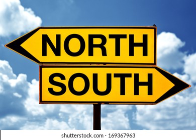 North Vs South Map