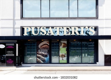 North York, Toronto, Canada - June 29, 2020: Pusateri's Is Shown At Bayview Village In North York, Toronto, Canada On June 29, 2020. Pusateri's Fine Foods Is A Luxury Grocery Store. 