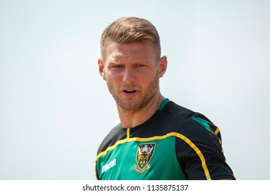 Northampton, UK, 13 July 2018 - Dan Biggar Of Northampton Saints During Pre-season Training At Franklin's Gardens