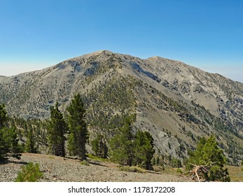 Northeast Face Of Mount San Antonio (Mt Baldy), California, August 2018