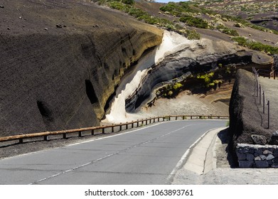 Northen road to Teide in Tenerife