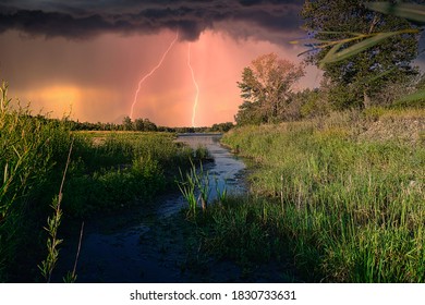 Northern Alberta Landscapes And Rivers