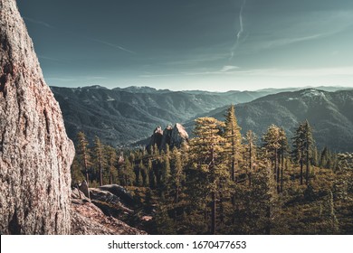 Northern California Mountains In Siskiyou County.