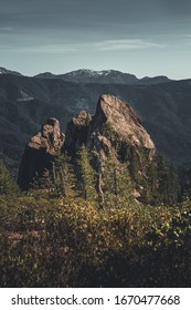 Northern California Mountains In Siskiyou County.