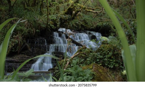 Northern Ireland Marble Arch Caves And Waterfall 