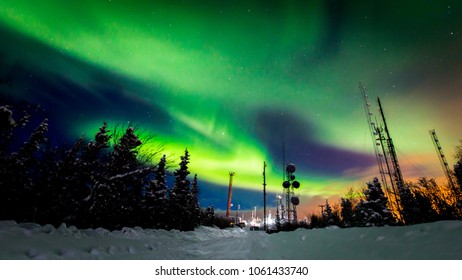 Northern light in Alaska