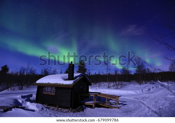 Northern Lights Aurora Borealis Norway Iceland Stock Photo Edit