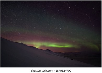 Northern Lights In Aurora Sky Station  Abisko Sweden.