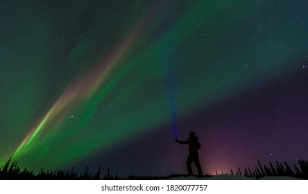 Northern Lights Fairbanks Alaska Winter