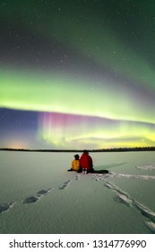 Northern Lights In Finnish Lapland