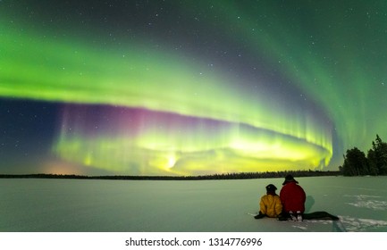 Northern Lights In Finnish Lapland