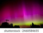 the northern lights in France