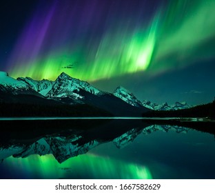 Northern Lights, Jasper National Park