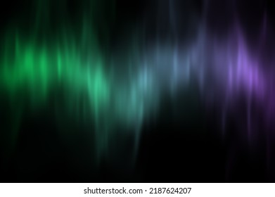 Northern lights. northern lights light effect on black background. northern lights to overlay on an image or photo. Night winter landscape with aurora