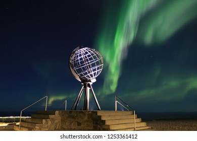 Northern Lights At North Cape 