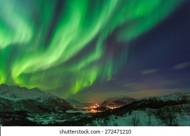 Northern Lights in Norway - Shutterstock ID 272471210