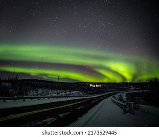 Northern Lights Over Fairbanks Alaska