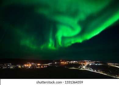 Northern Lights Over Iqaluit