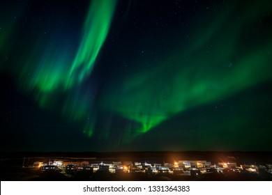 Northern Lights Over Iqaluit