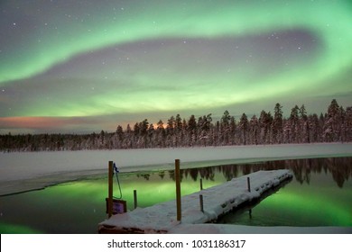 Northern Lights From Rovaniemi, Finland