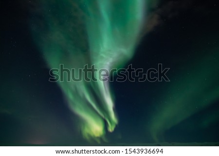 Similar – Image, Stock Photo northern lights, norway