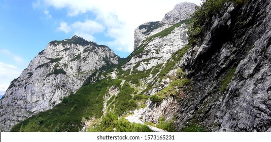 Northern Limestone Alps Near The Zugspitze