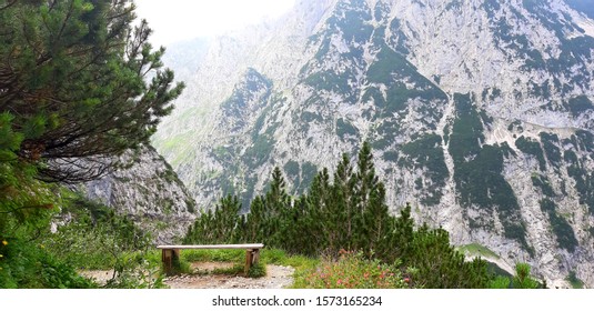 Northern Limestone Alps Near The Zugspitze