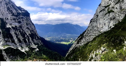 Northern Limestone Alps Near The Zugspitze