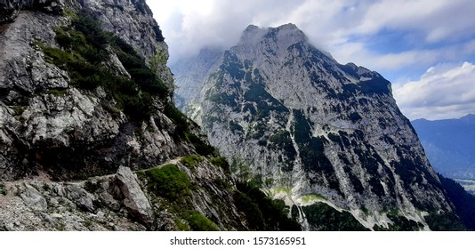 Northern Limestone Alps Near The Zugspitze