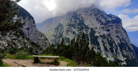 Northern Limestone Alps Near The Zugspitze