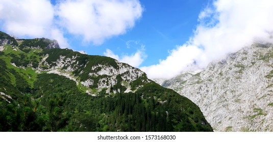 Northern Limestone Alps Near The Zugspitze