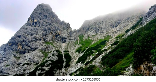 Northern Limestone Alps Near The Zugspitze