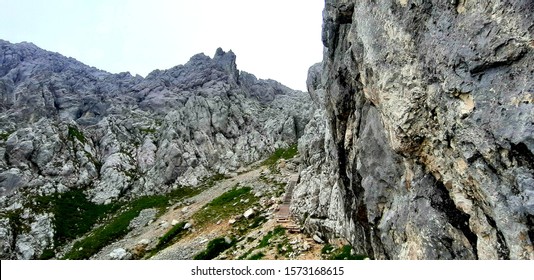 Northern Limestone Alps Near The Zugspitze