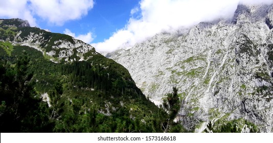 Northern Limestone Alps Near The Zugspitze