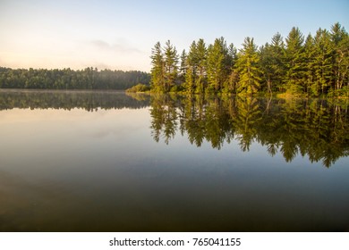 Northern Michigan Wilderness Lake Wilderness Lake Stock Photo 765041155 ...