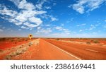 Northern Territory, Australia - Driving in the outback of Australia