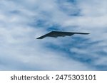 Northrop Grumman B-2 Spirit flown at airshow.