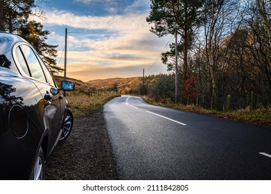 Northumberland 250 Route Between Otterburn And Rothbury, Which Is A Scenic Road Trip Though Northumberland With Many Places Of Interest Along The Route