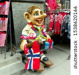 Norway, Oslo, the Troll Shop, troll