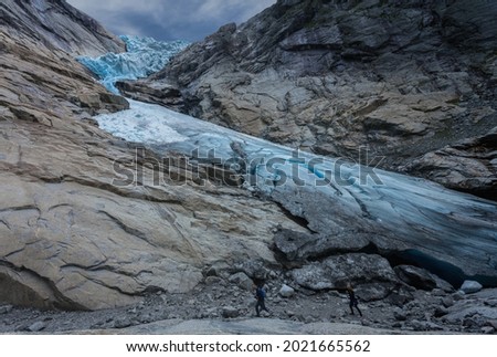 Similar – Foto Bild auf’n Sprung Gletscher Eis