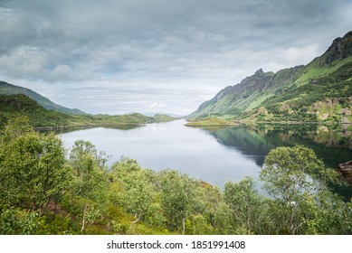 Norways West Coast Scenic Fjords And Towering Mountains 