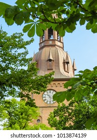 Norwegian Churches. Oslo Cathedral Or The Domkirken Church, Main Church For Church Of Norway Diocese Of Oslo, Norway