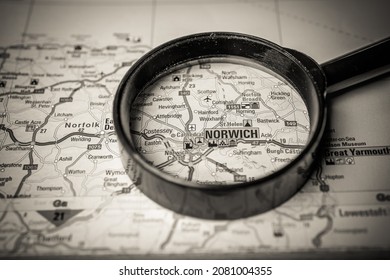 Norwich England On Map Of Europe