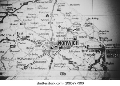 Norwich England On Map Of Europe