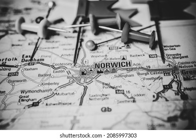 Norwich England On Map Of Europe