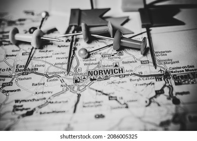 Norwich England On Map Of Europe