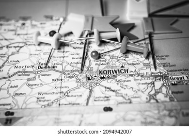 Norwich England On Map Of Europe