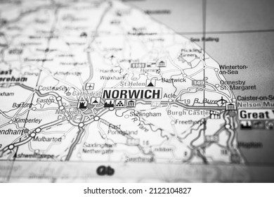 Norwich England On Map Of Europe