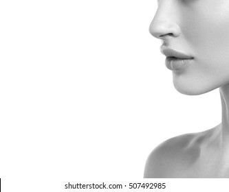 Black White Woman Face Images Stock Photos Vectors Shutterstock