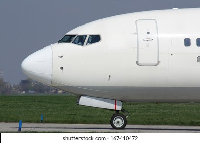 Nose of plane